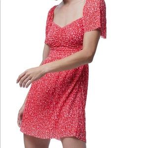 French Connection red dress